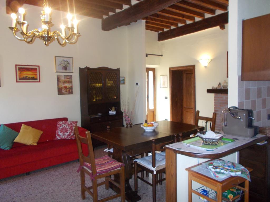 Appartement Casa Del Capitano Rocca D'Orcia à Castiglione dʼOrcia Extérieur photo